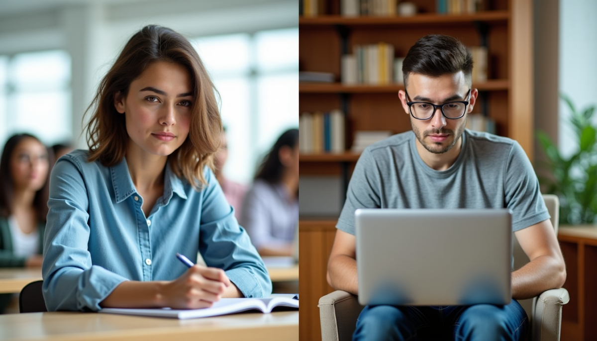 Formation présentiel vs distanciel : avantages, contraintes et efficacité pédagogique comparés